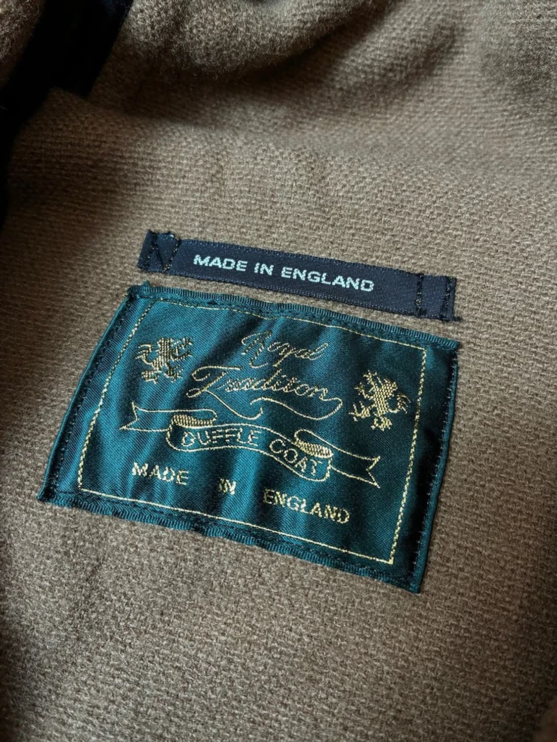 Royal Tradition 00's 잉글랜드 울 더플 코트 PN7855 상품이미지5