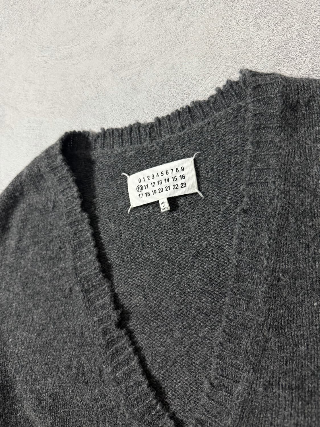 메종 마르지엘라 디스트로이드 울 니트 상품이미지4