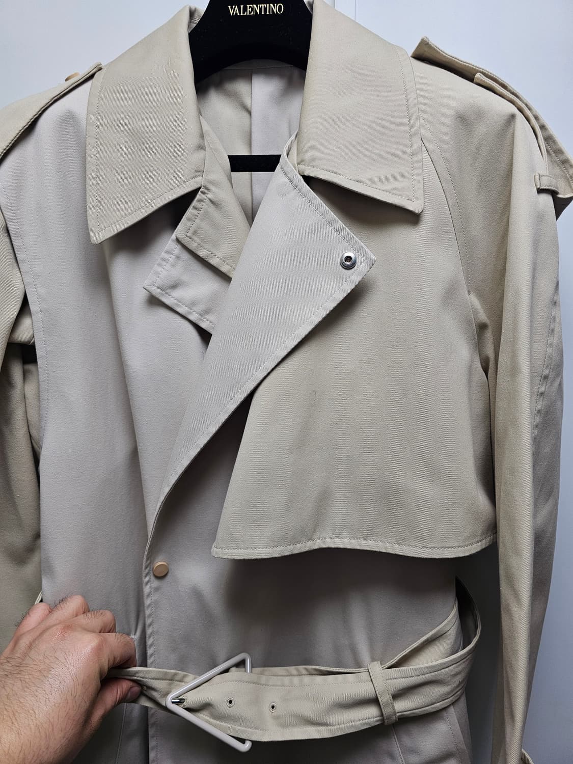 새상품 보테가베네타 컬렉션 트렌치코트(국내 매장판 손흥민 착용) 상품이미지8