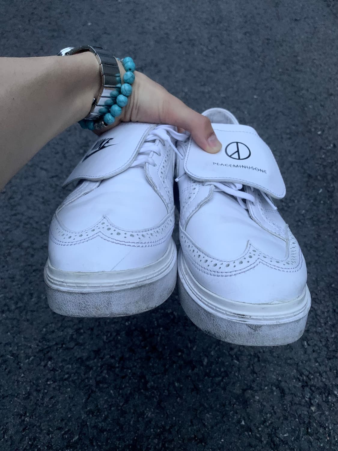 피스마이너스원 x 나이키 권도 Kwondo (white) 상품이미지6
