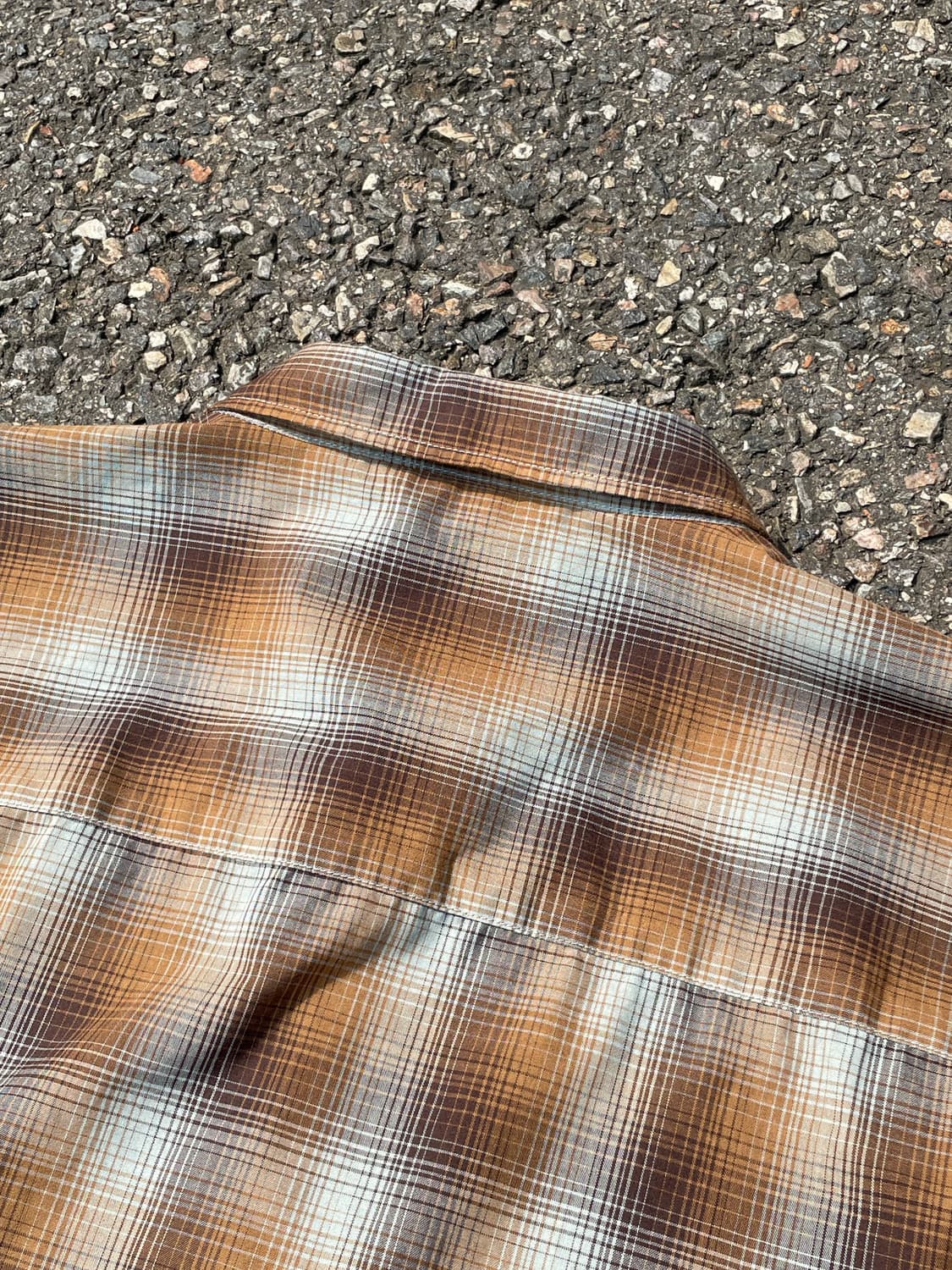 빔즈 BEAMS Ombre Check Easy Shirt 상품이미지7