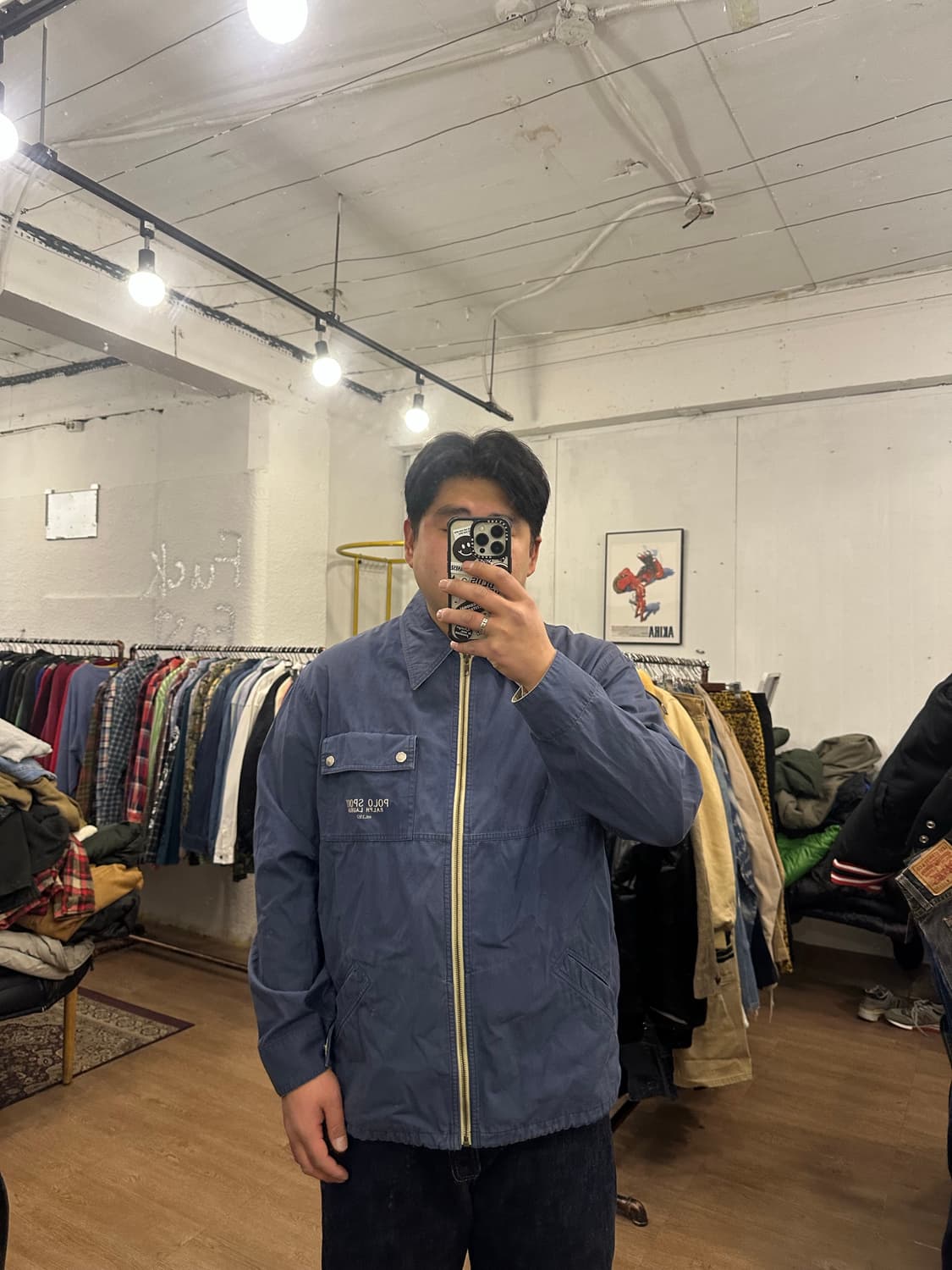 90s 폴로 스포츠 그레이 리프 자켓 상품이미지7