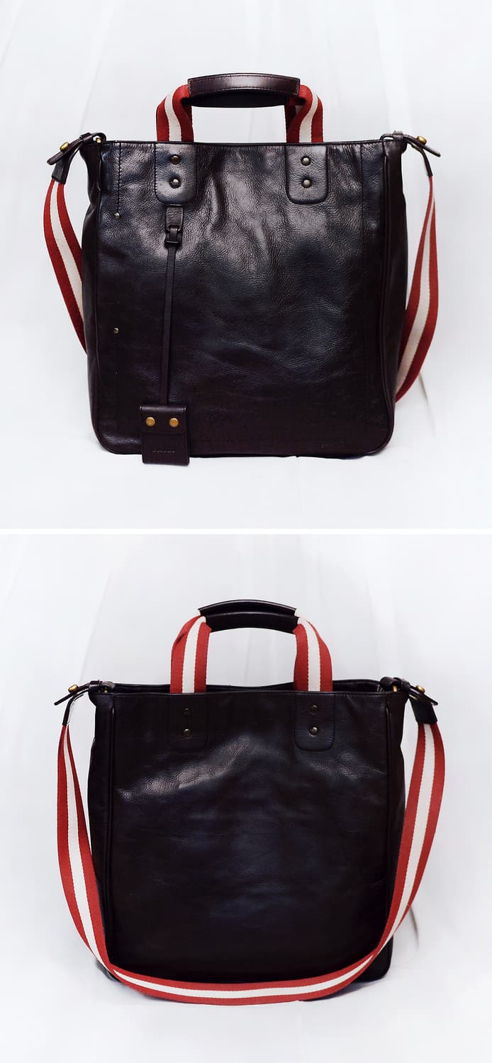 발리 (BALLY) 테니로 풀그레인 베지터블 레더 토트.숄더백 상품이미지3