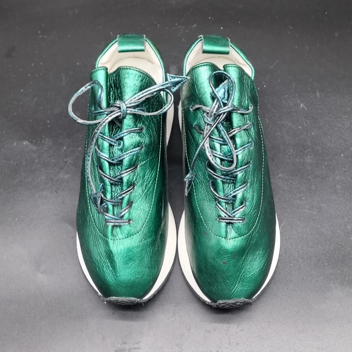 나무하나 플리트 스니커즈  실사이즈240 굽5 상품이미지2