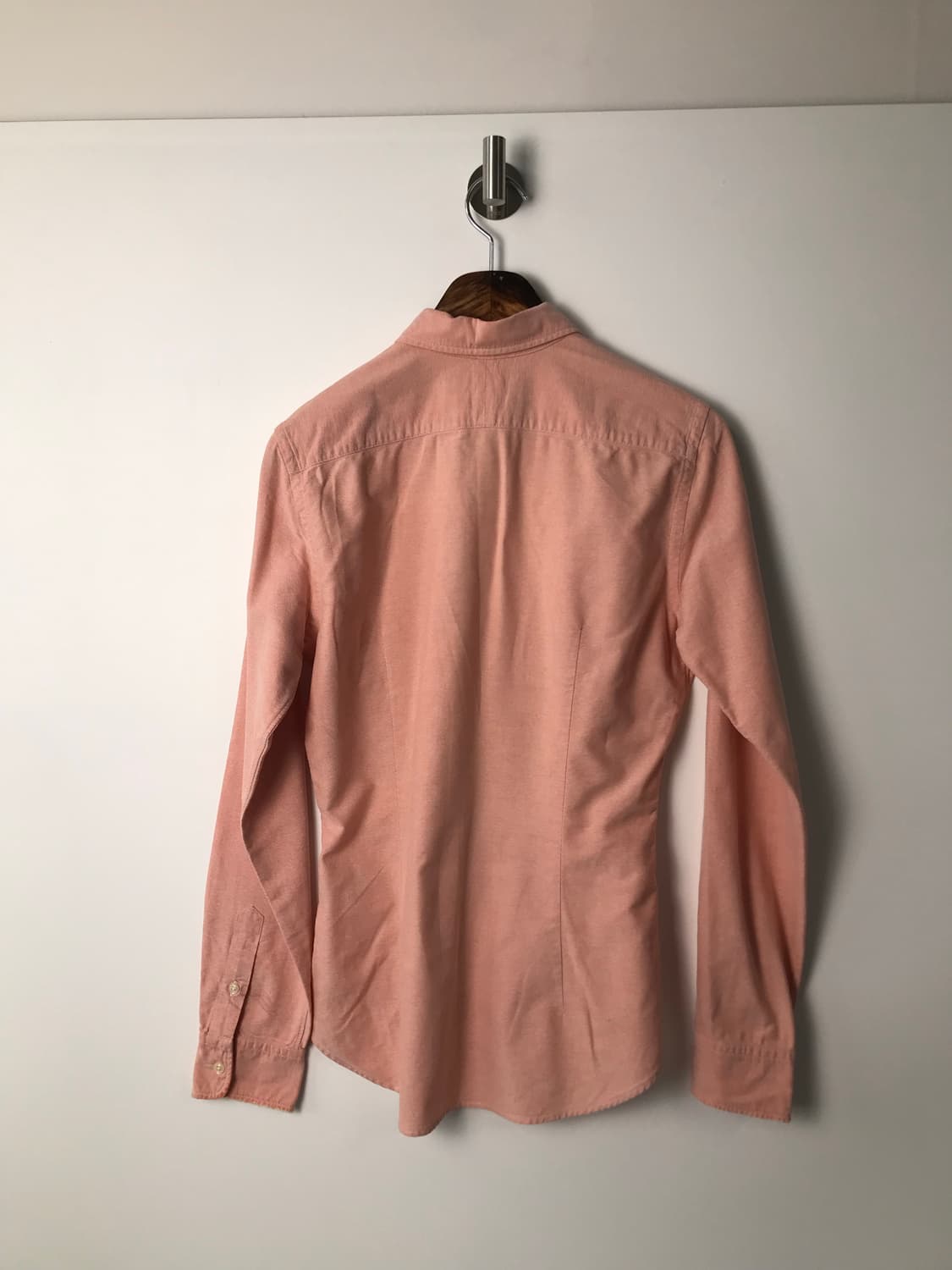 폴로 랄프로렌 자수로고 핑크 옥스포드 셔츠 상품이미지3