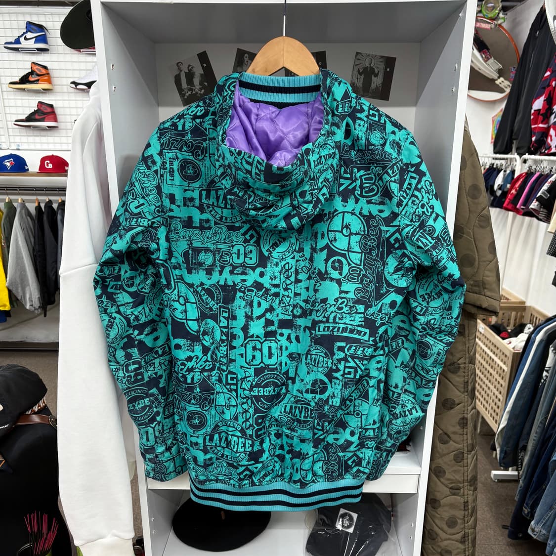 (L) 레이지비 올오버 프린팅 올드스쿨 스키 점퍼 상품이미지3