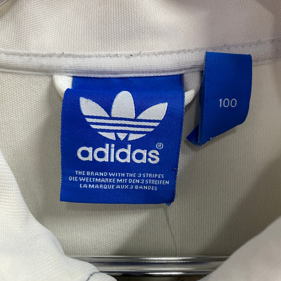 아디다스 83유로파 베켄바우어 검흰 배색 트랙탑 져지 B3844 상품이미지4