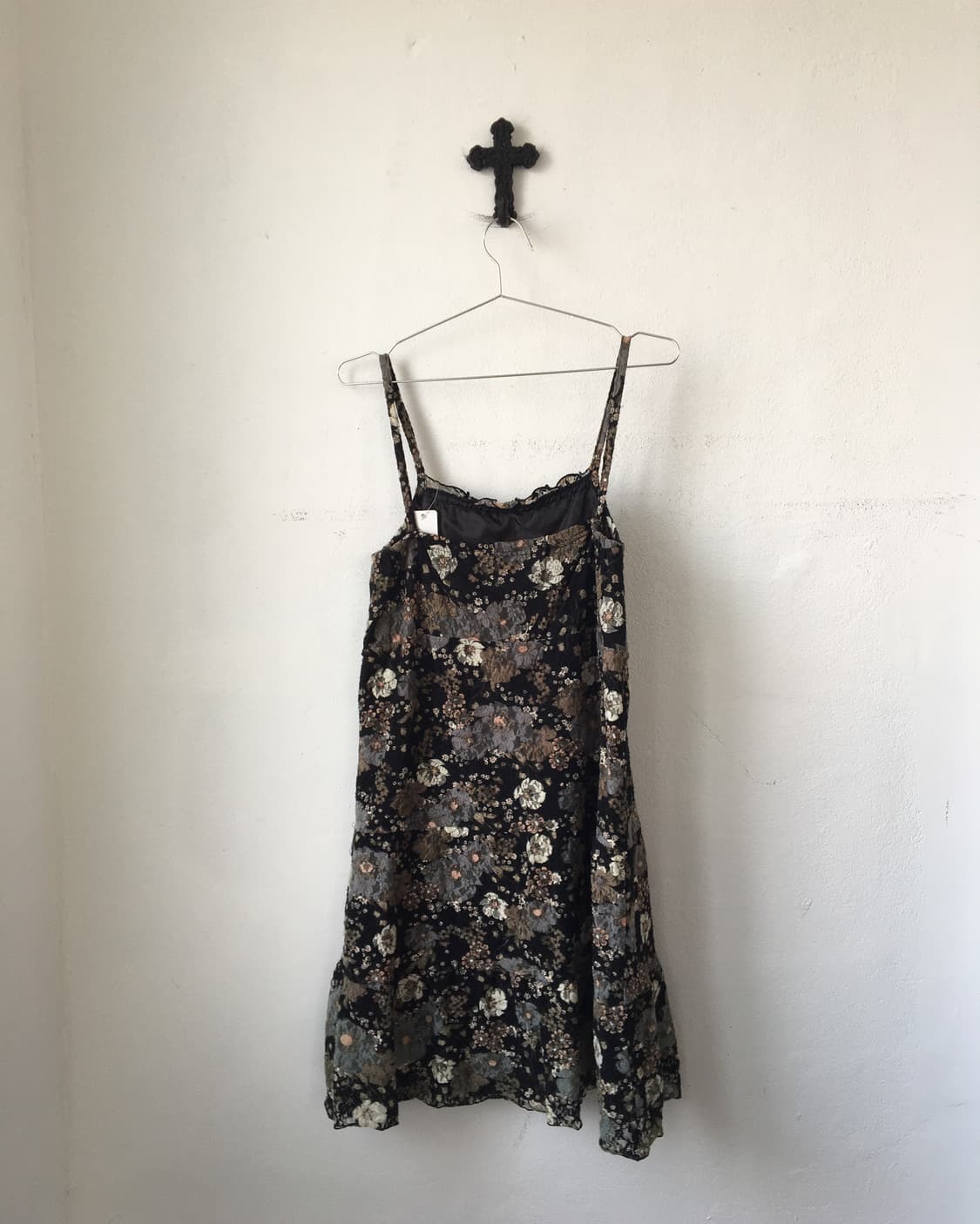 Flower pattern sleeveless onepiece 상품이미지3