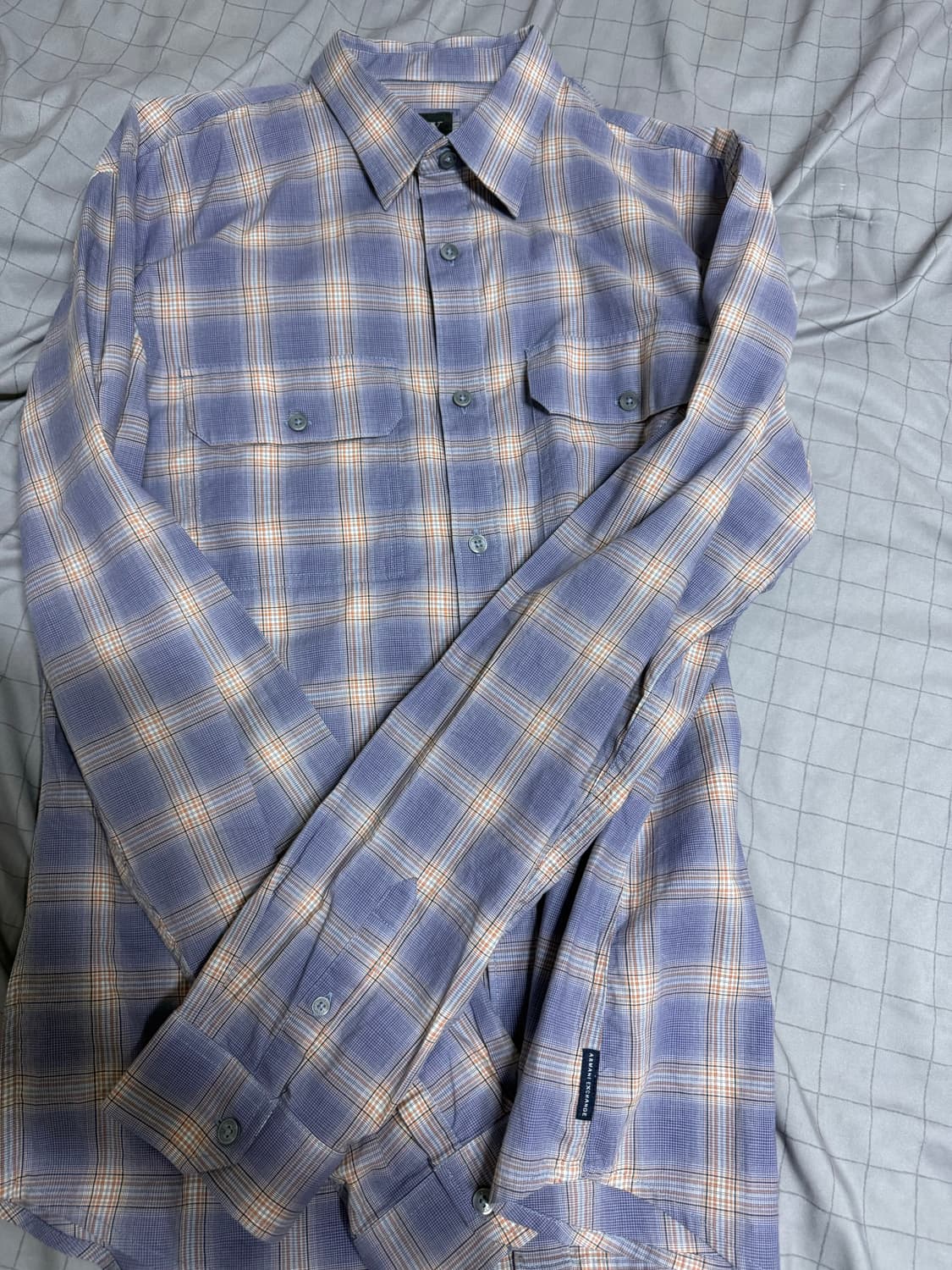 Armani Exchange Check Shirt 상품이미지6