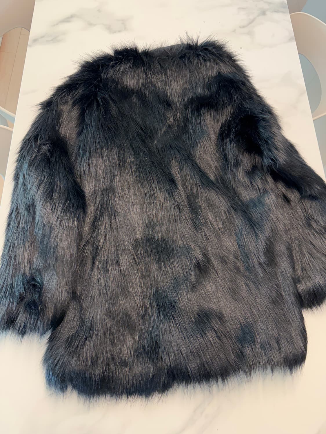 캐런 로이필드 X 유니클로 퍼 자켓 L 정품 상품이미지8