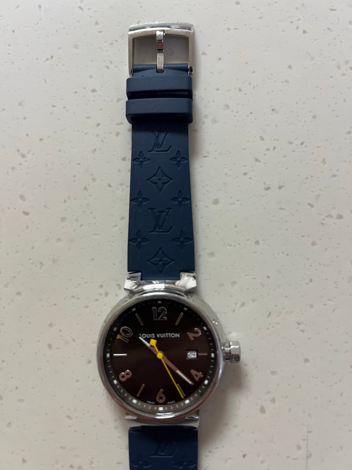 정품 백화점 루이비통 땅부르 39mm 시계 상품이미지3