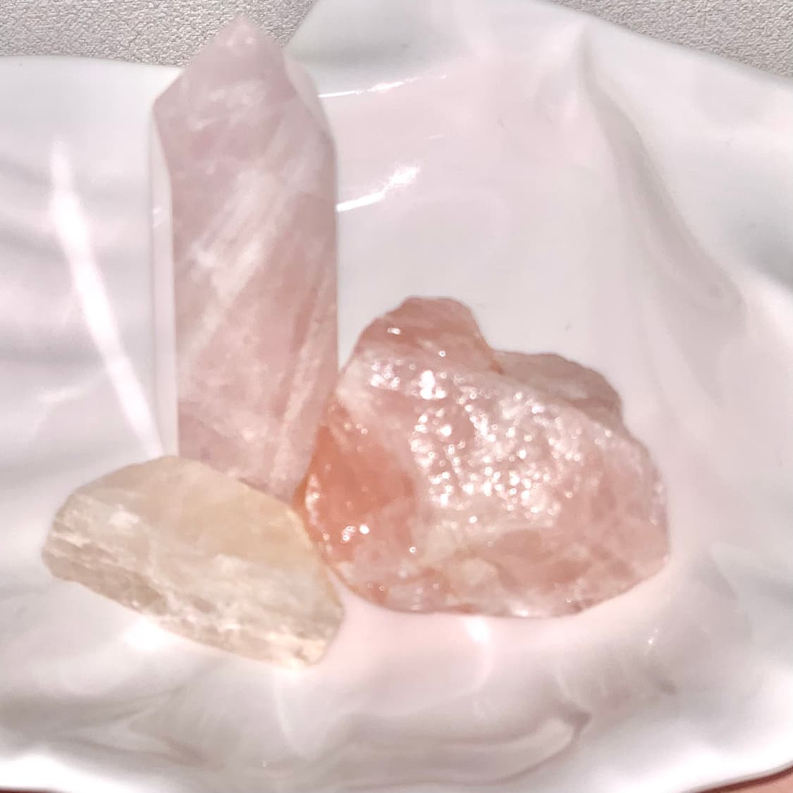 위시스톤 크리스탈 원석 클러스터 클린걸 페어리코어 핑크 차크라 힐링 상품이미지6