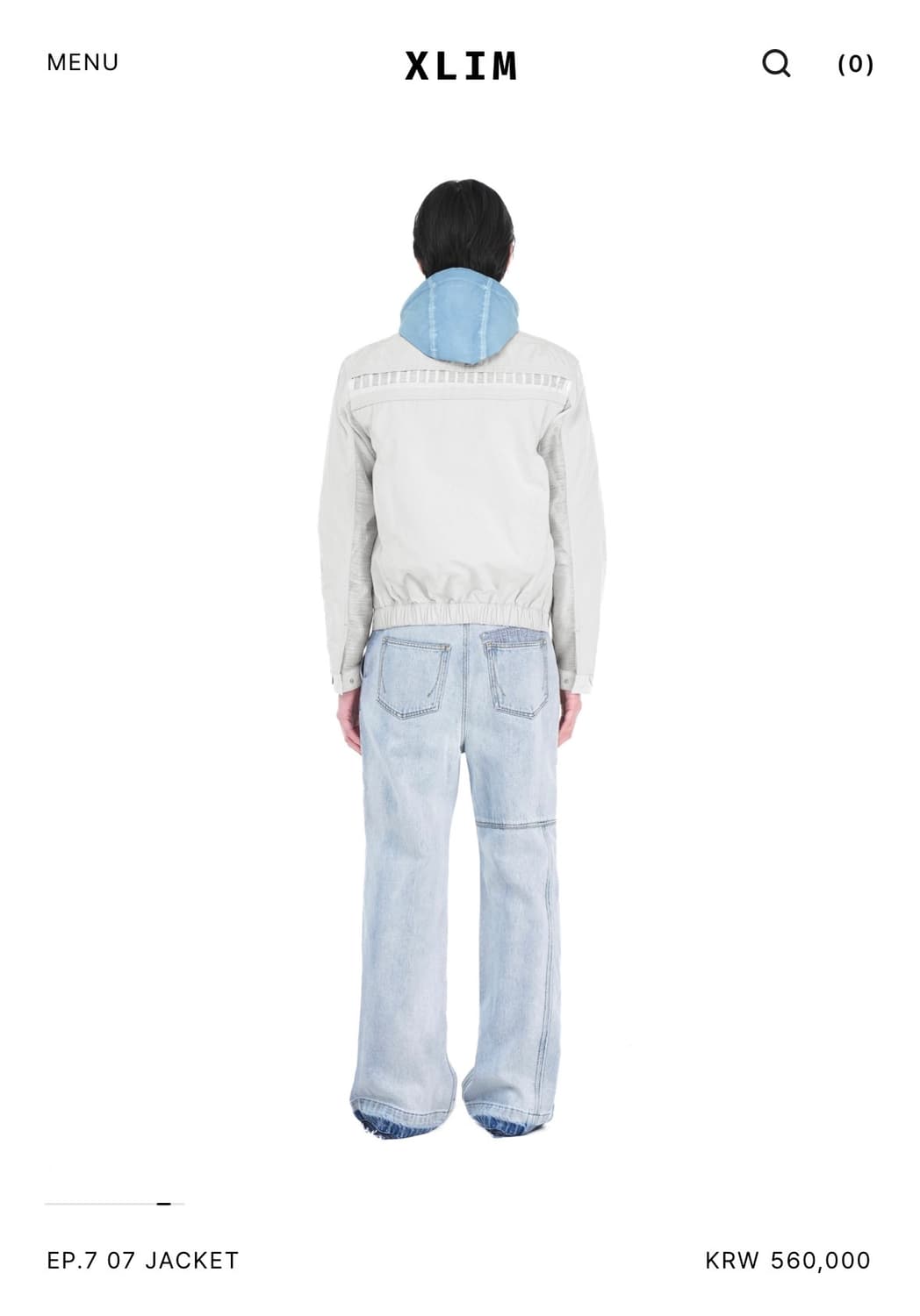 Xlim EP.7 07 JACKET Light Gray L 상품이미지3