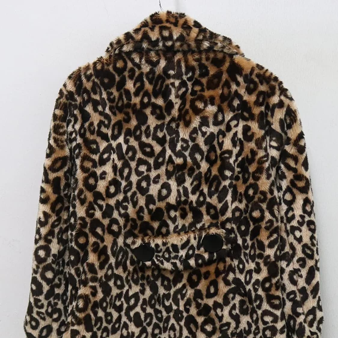 C.O.L.Z.A 호피 페이크 퍼 자켓 64360 상품이미지5