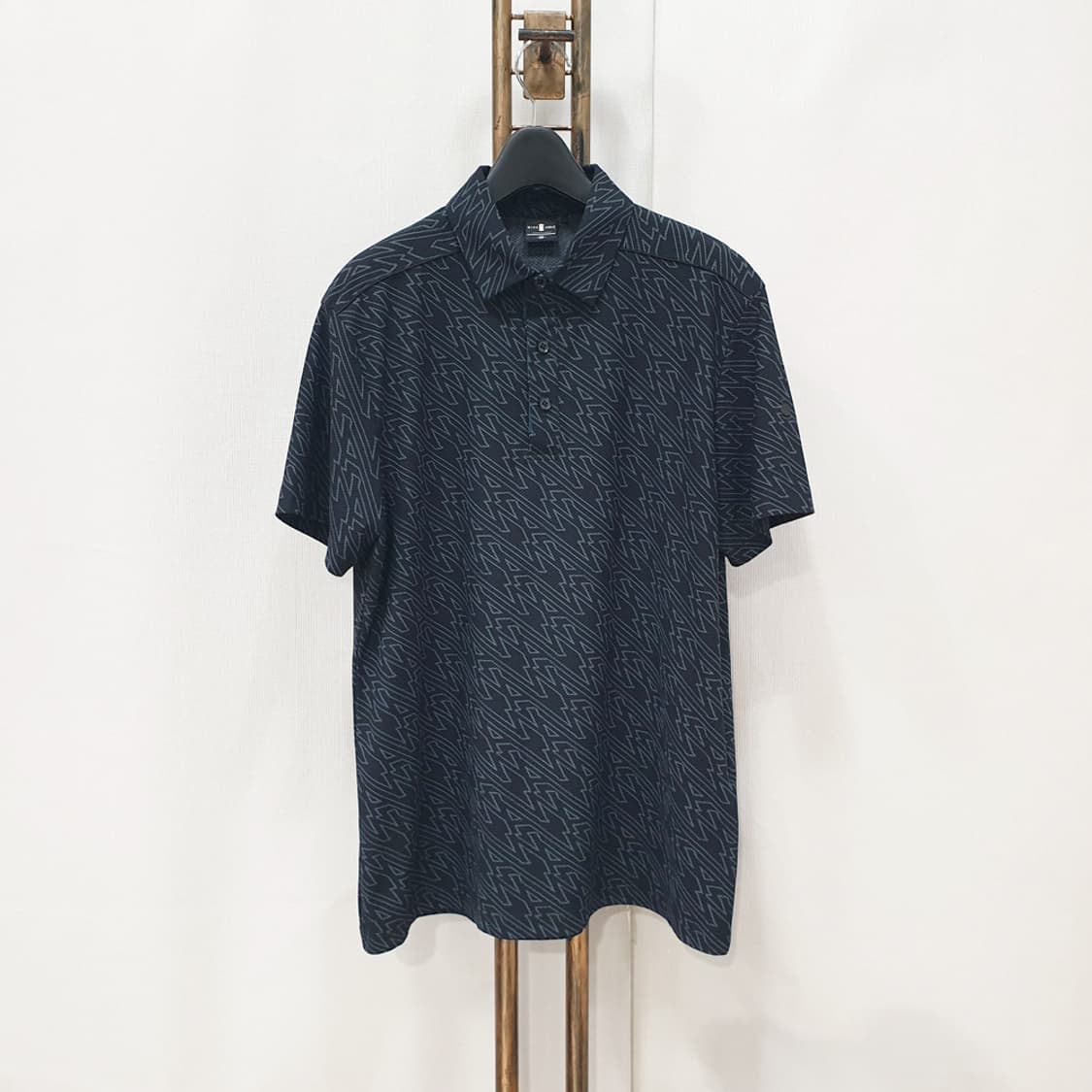 와이드앵글 남성 반팔 카라티셔츠 100 상품이미지1