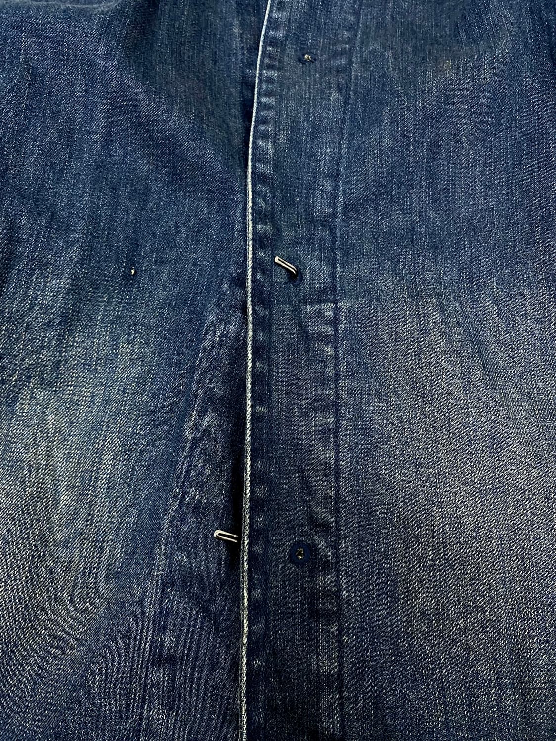 [Schlussel]Blue Washed Slim Fit Jacket 상품이미지6