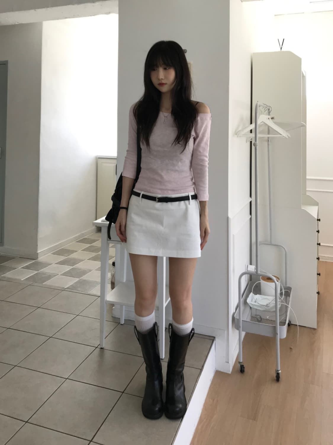 Pink 7부 티셔츠 상품이미지3