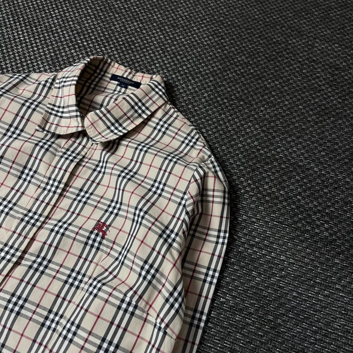 버버리 키즈 베이지 노바 체크 긴팔 셔츠 13 상품이미지5