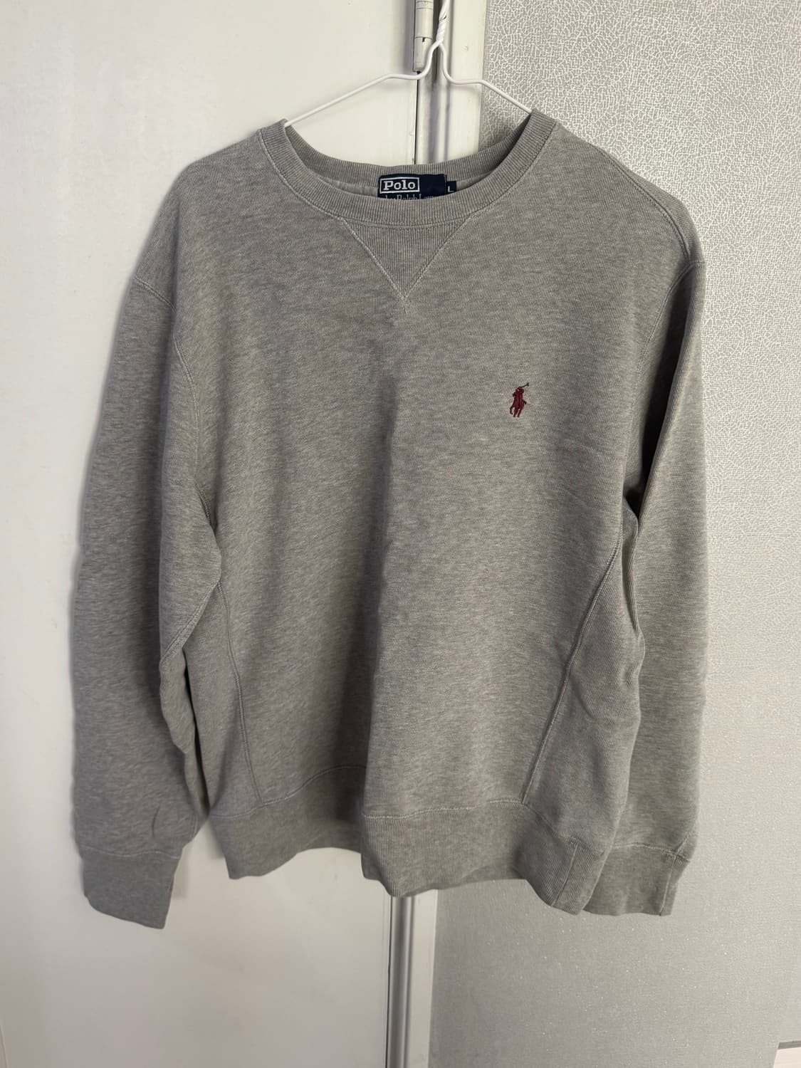 폴로 랄프로렌 회색 맨투맨 티셔츠  상품이미지1