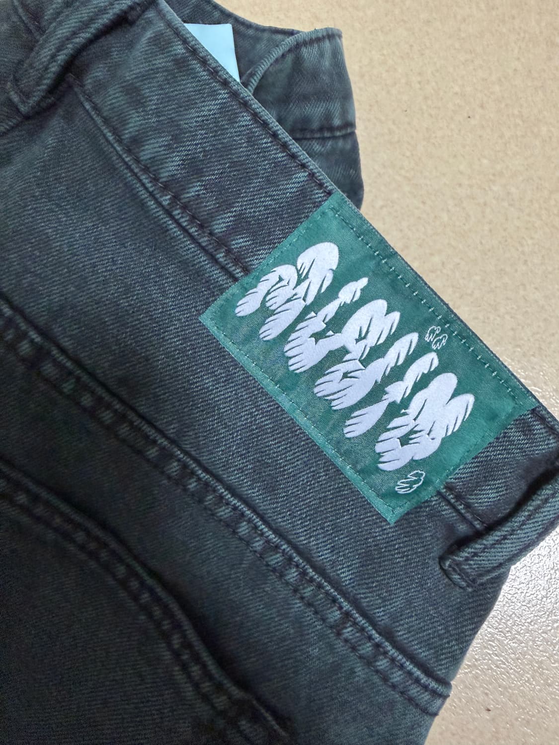 무비그아카이브 MA jeans 다크그린 상품이미지2