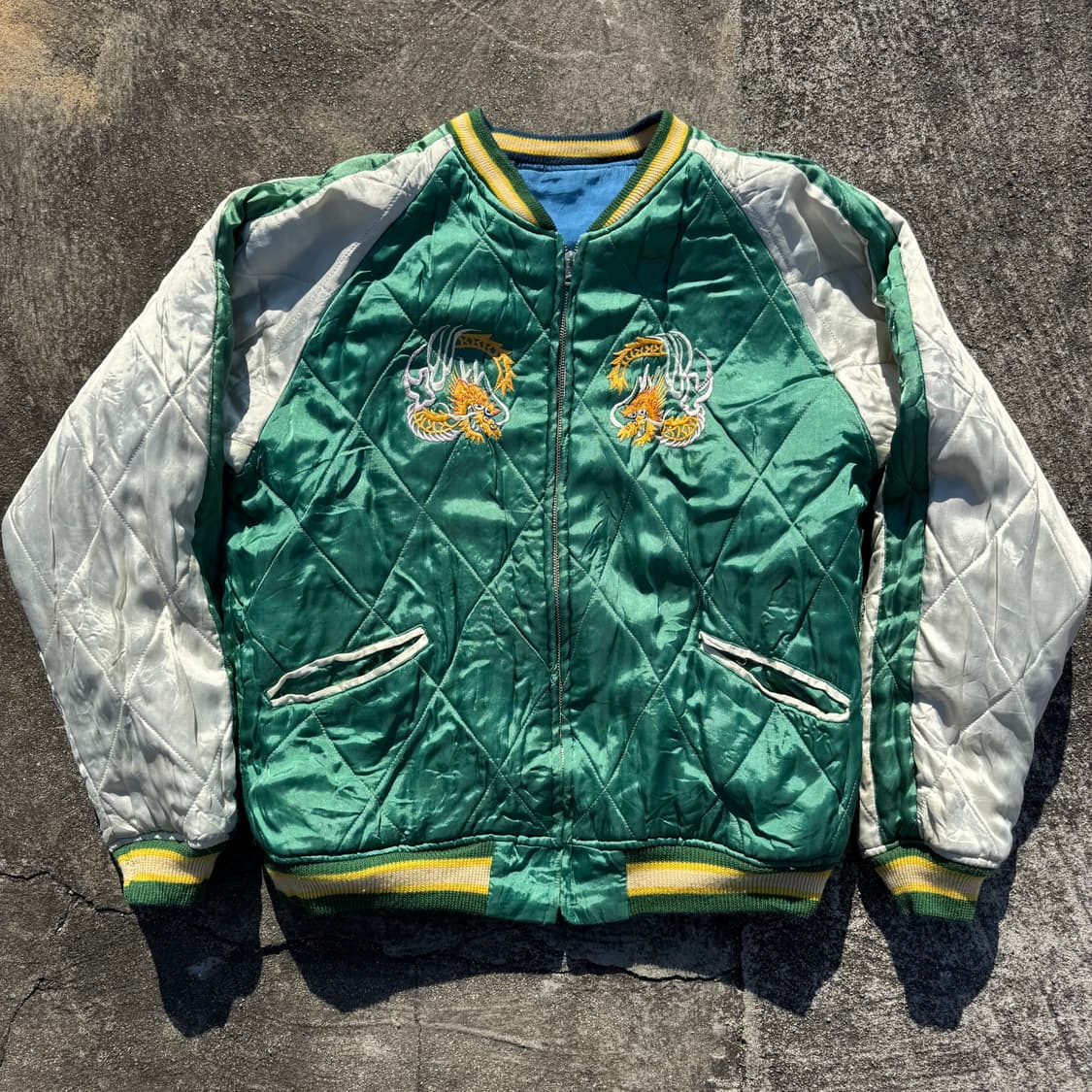 [M~L] Silver stone 양면 누빔 스카쟌 상품이미지2