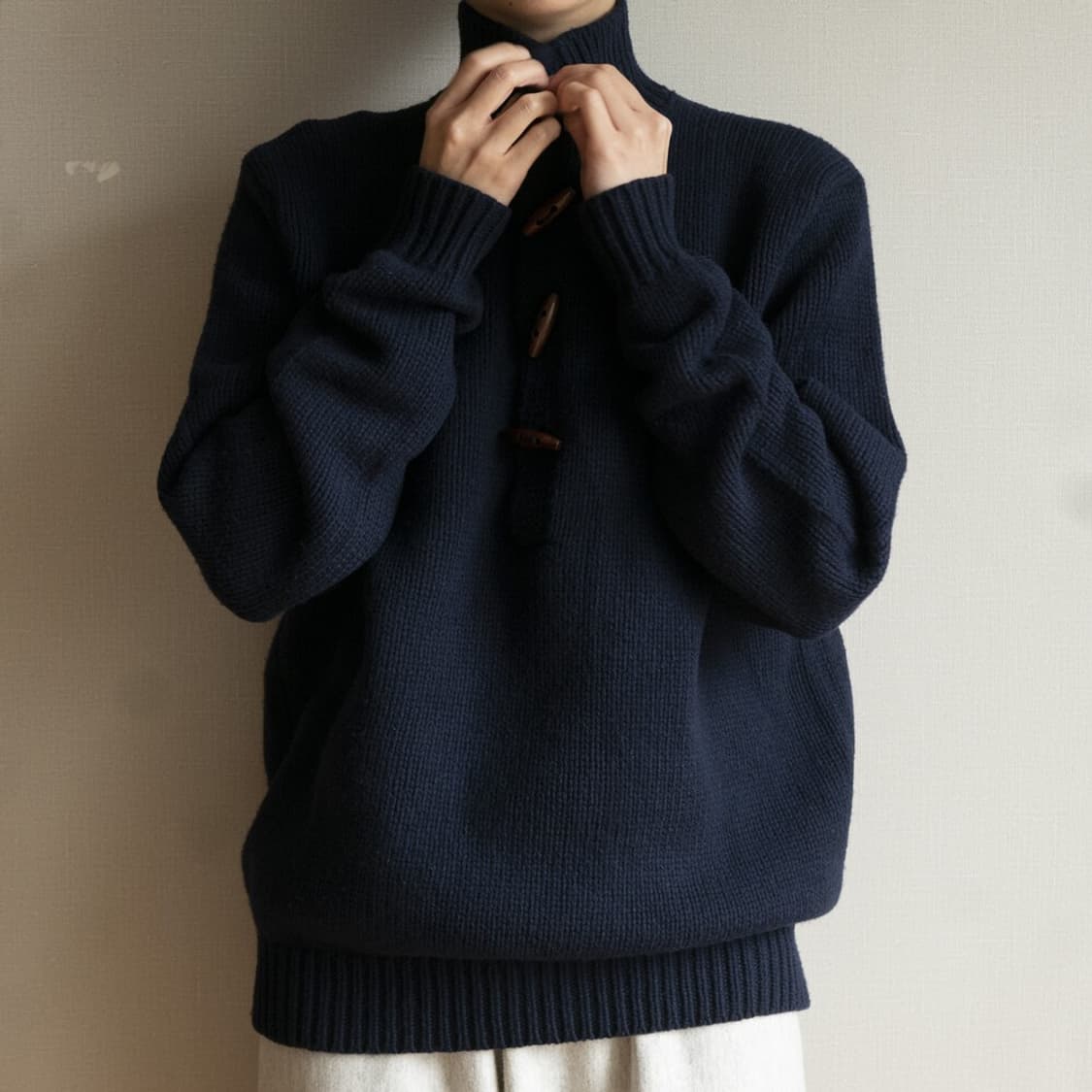 폴로 랄프로렌 90s 벌키 울 더플 니트 PN5033 상품이미지2