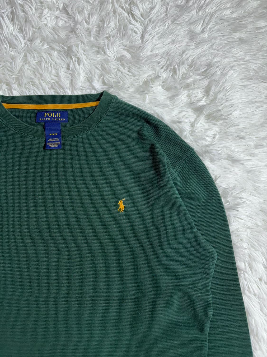 폴로 랄프로렌 그린 포니 니트 슬리브  상품이미지4