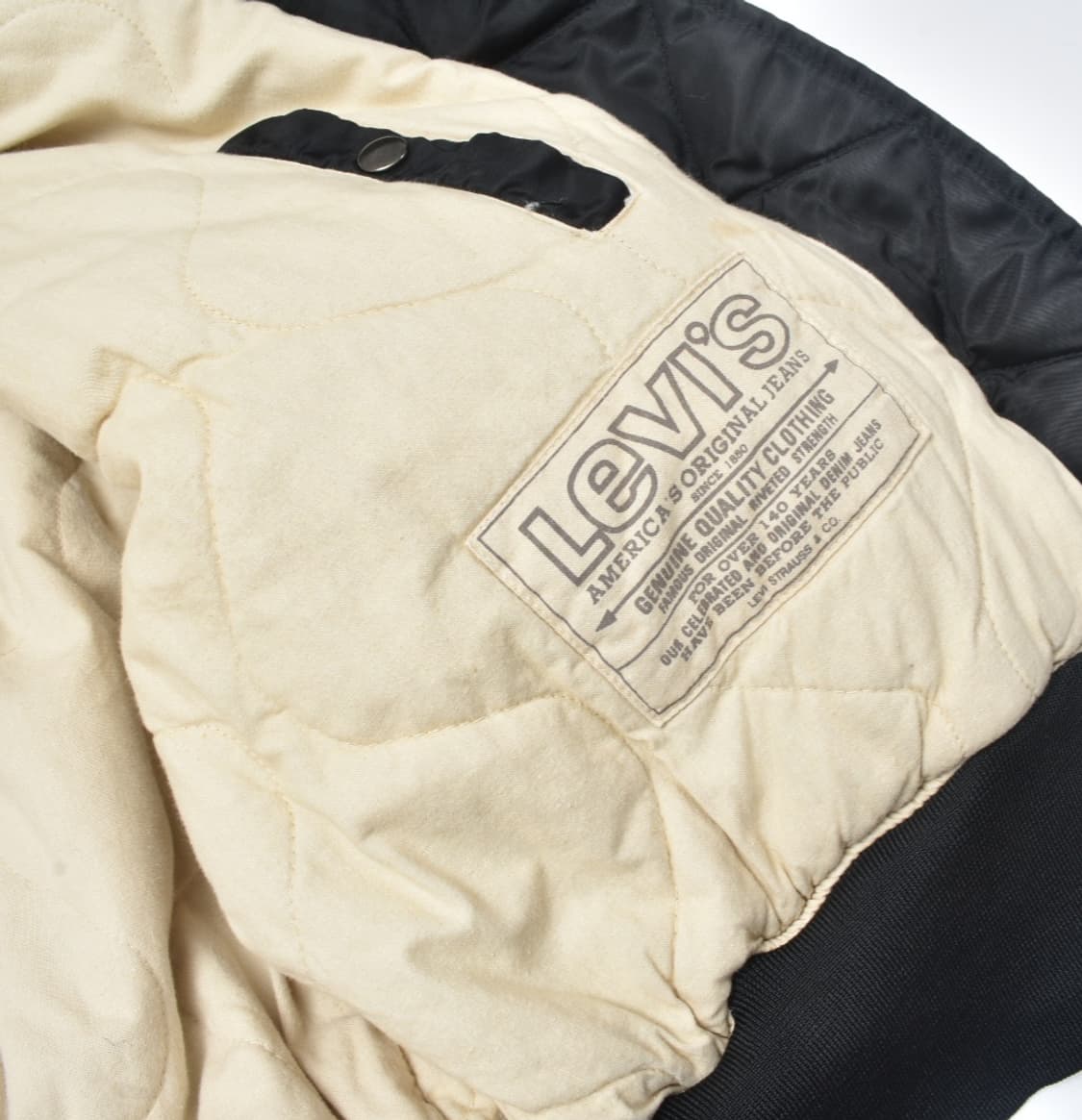  90S 리바이스 CW-45P 항공점퍼 플라이트 자켓 L N0727 상품이미지5