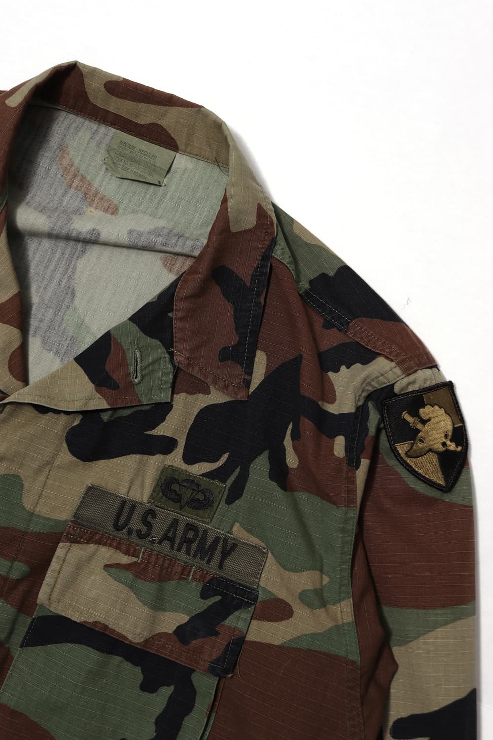 USA ARMY 99s BDU 우드랜드 카모 셔츠 자켓  상품이미지5