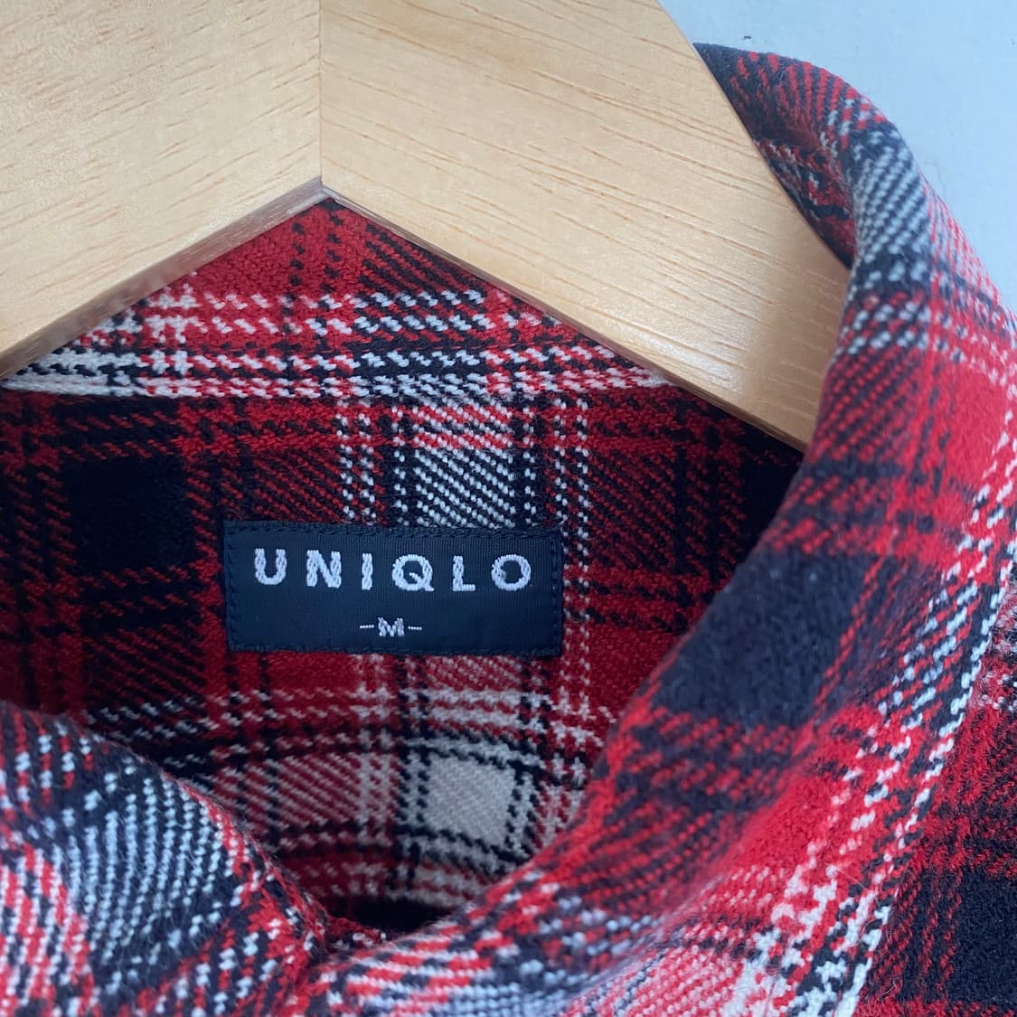 90s 초기 유니클로 플란넬 셔츠 상품이미지3