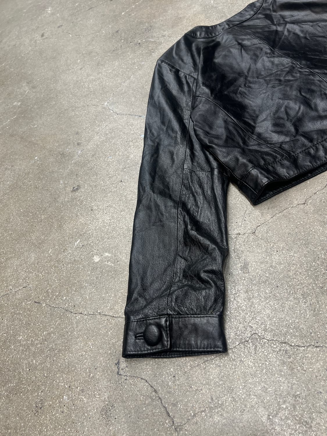 빈티지 이태리 리얼가죽 자켓 상품이미지4