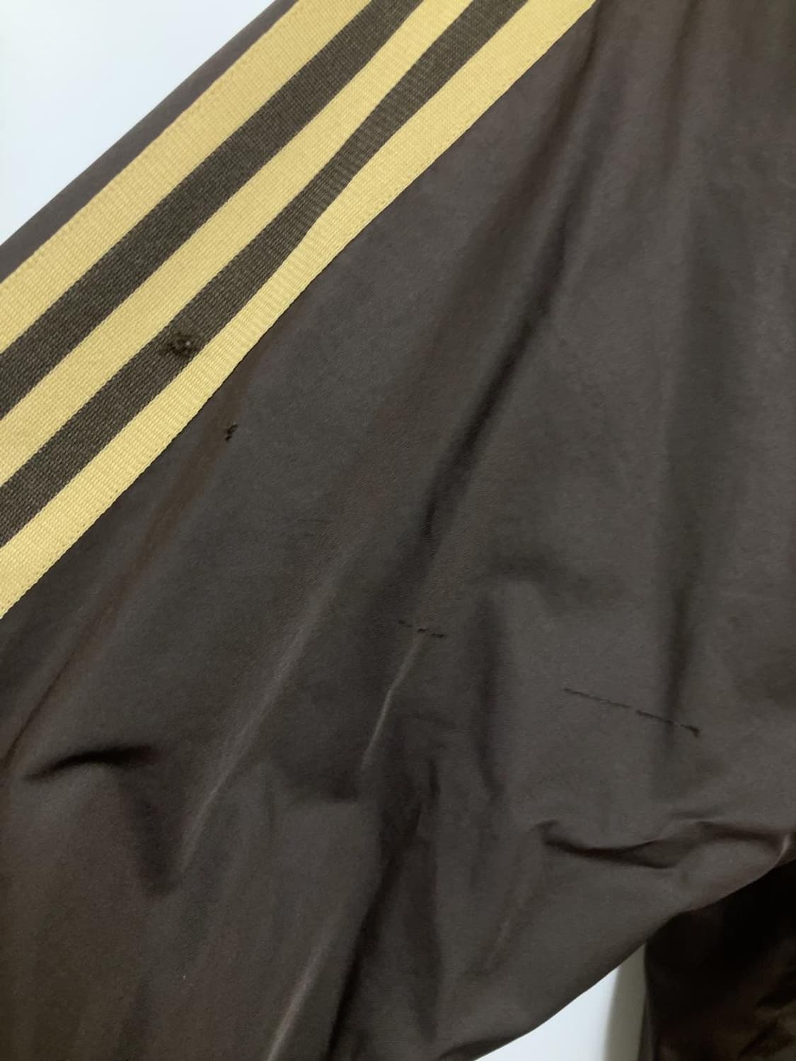 아디다스 브라운 골드 져지 갈금 자켓 집업 트랙탑 상품이미지8