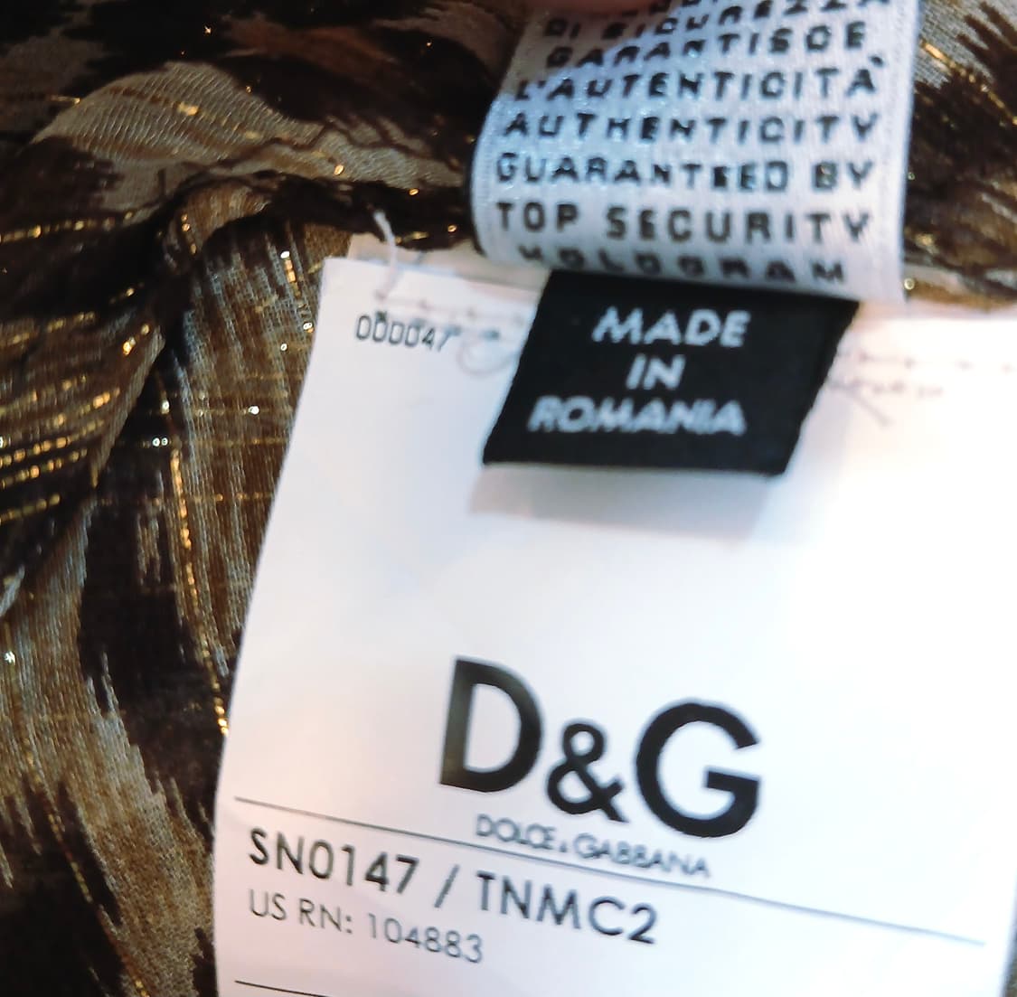 Dolce&Gabbanas메탈릭 실크 리본 프린지 스커트 상품이미지6