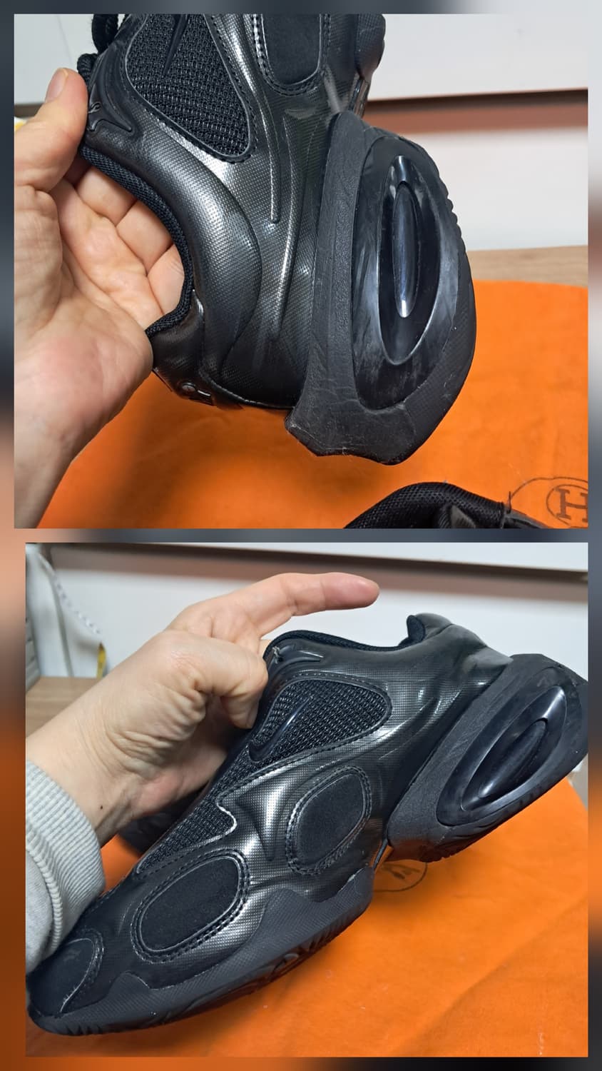 나이키 에어맥스 뮤즈 블랙 운동화 스니커즈 250 상품이미지8