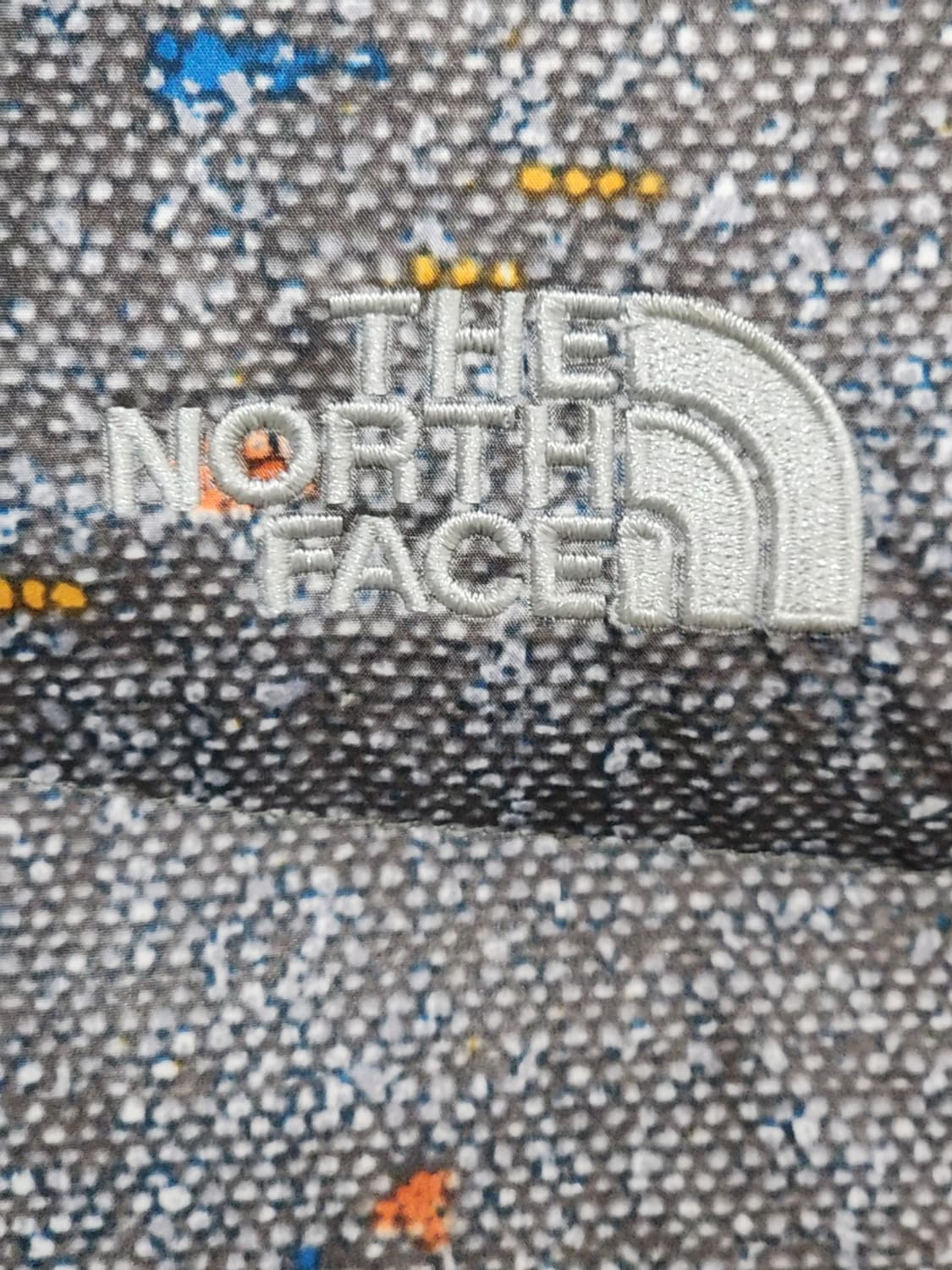 (L) 노스페이스 패딩점퍼 무늬패턴 후드 다운자켓  상품이미지4