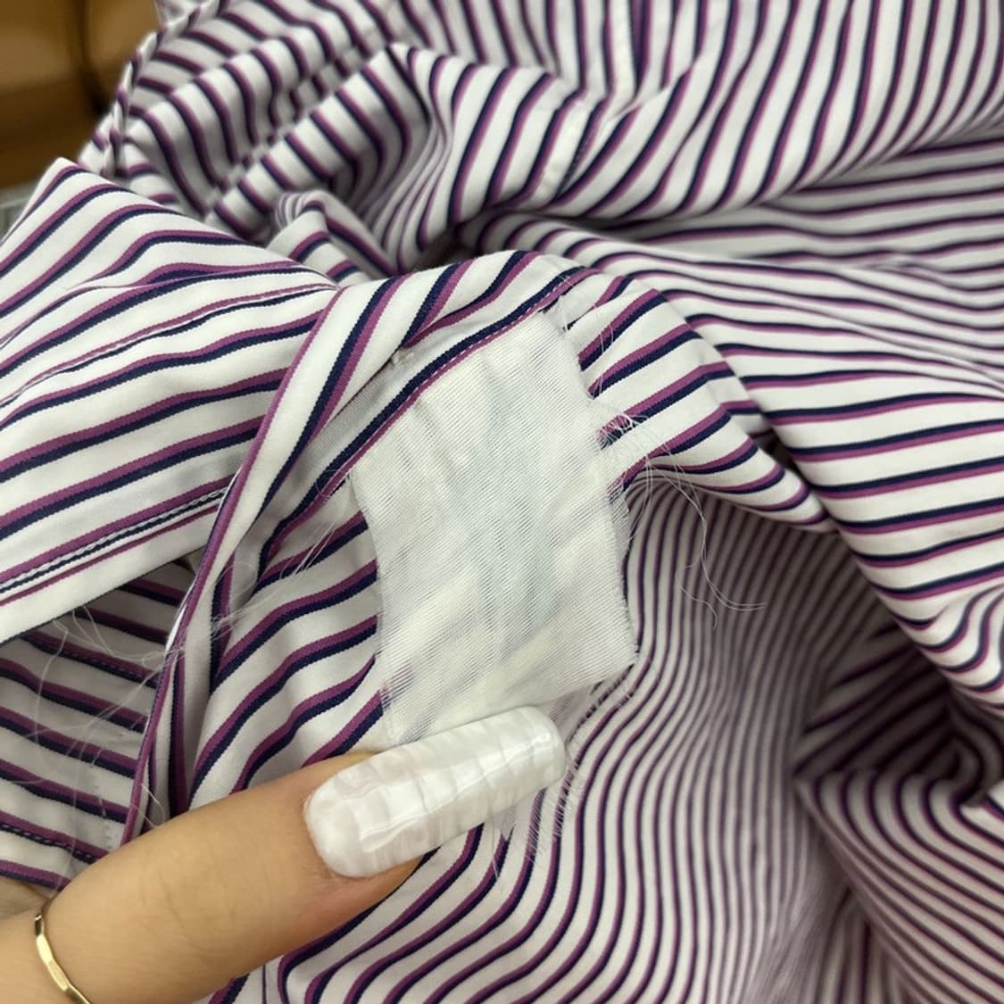 폴로 랄프로렌 빈티지 모던 캐주얼 스트라이프 셔츠 95 C10704 상품이미지6