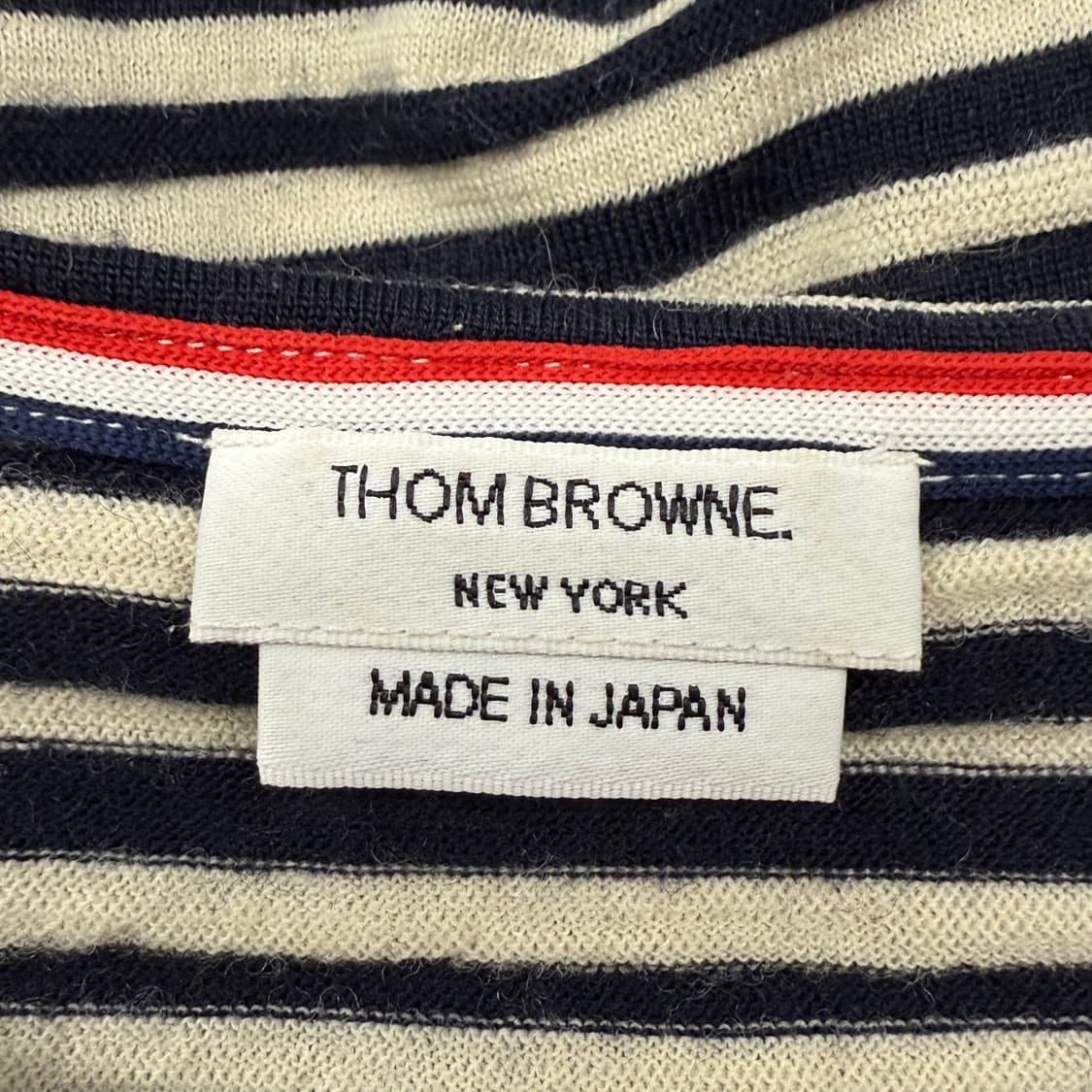 [정품] 톰브라운 스트라이프 긴팔 티셔츠 b18 상품이미지5