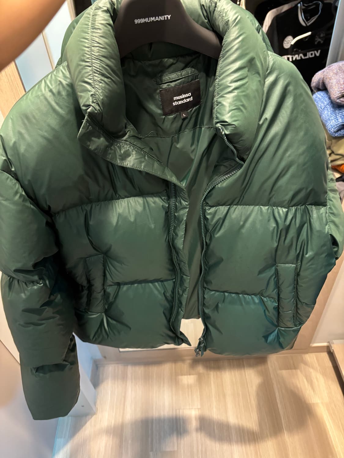 무신사 크롭패딩 상품이미지2