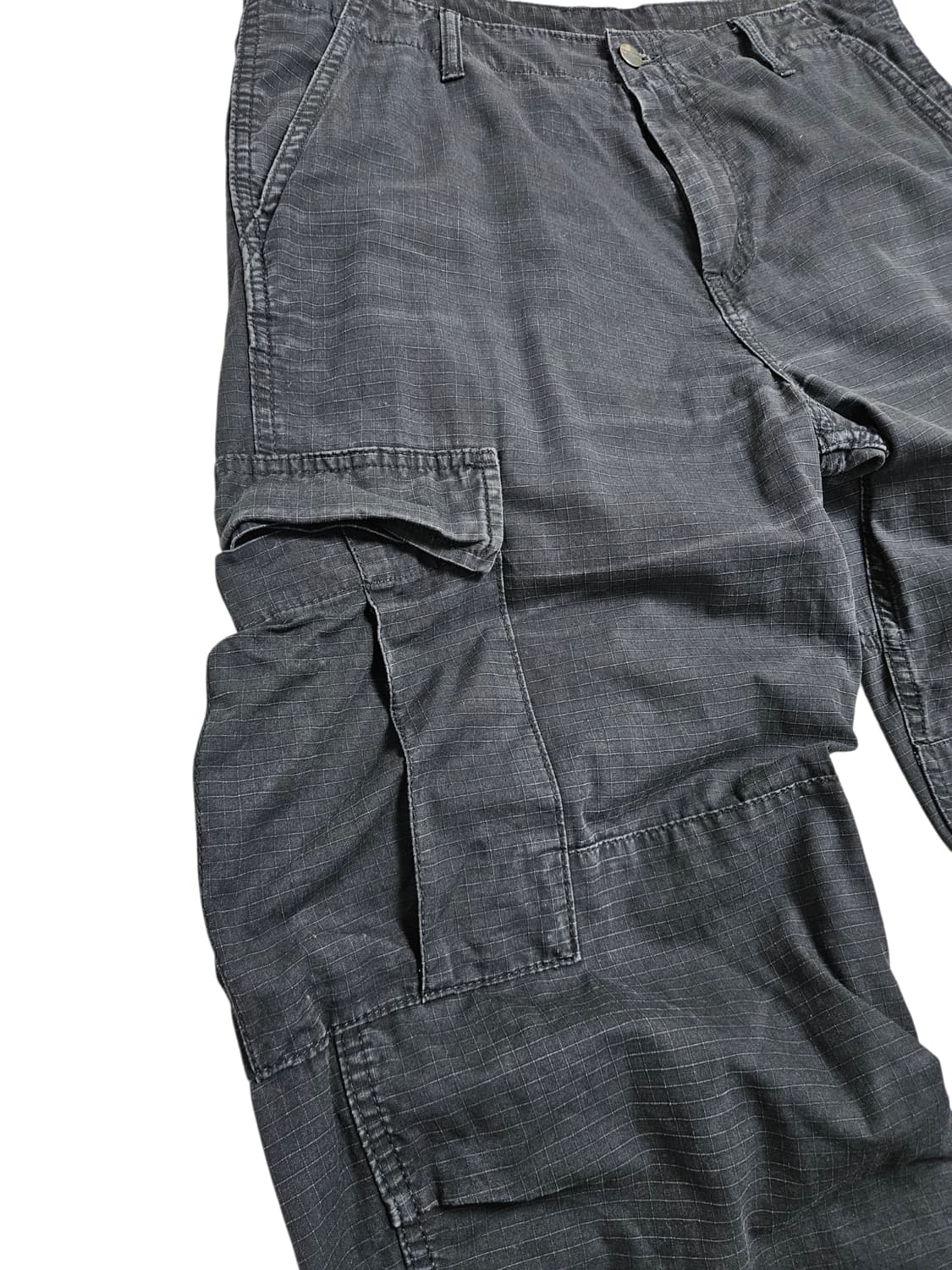 칼하트 립스탑 카고팬츠 블랙 34x32 상품이미지7