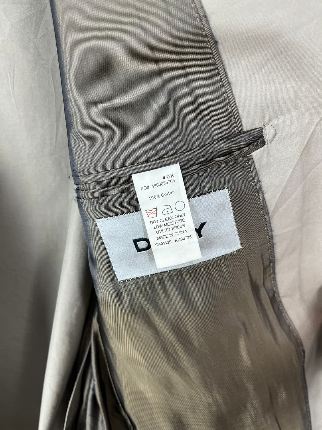 DKNY 코튼 베이지 블레이저  상품이미지7