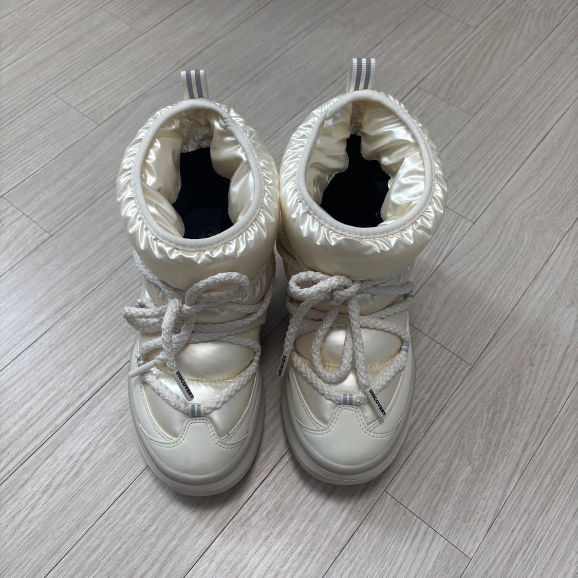 [새상품] 디스커버리 헤이니 글로우 부츠 230 베이지 상품이미지8