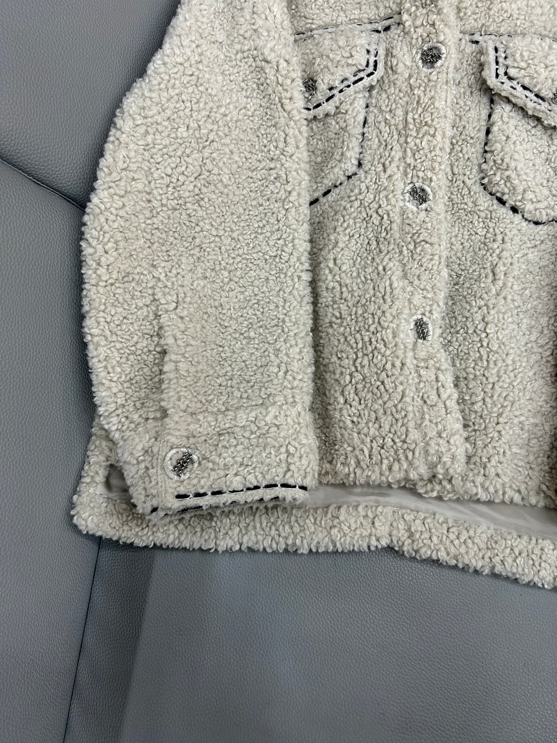 한섬 타임 오버사이즈 스템 헴 점퍼(Free) 상품이미지6