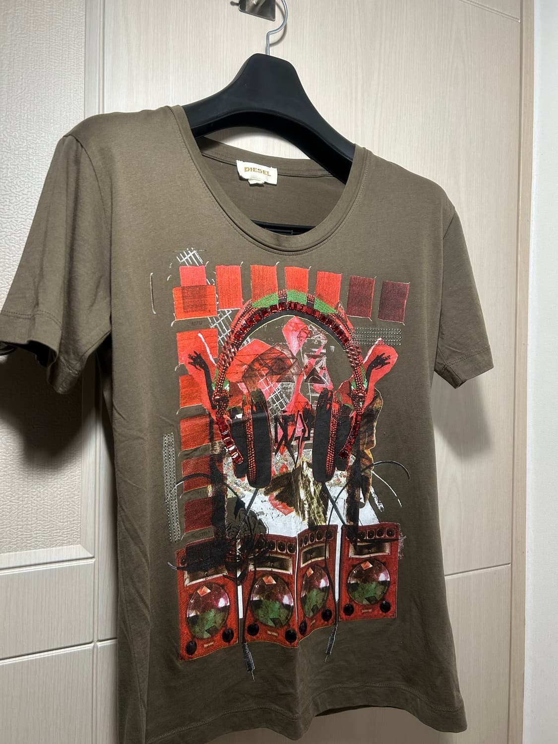 Diesel Eyelet Stud Detail T-Shirt 상품이미지2