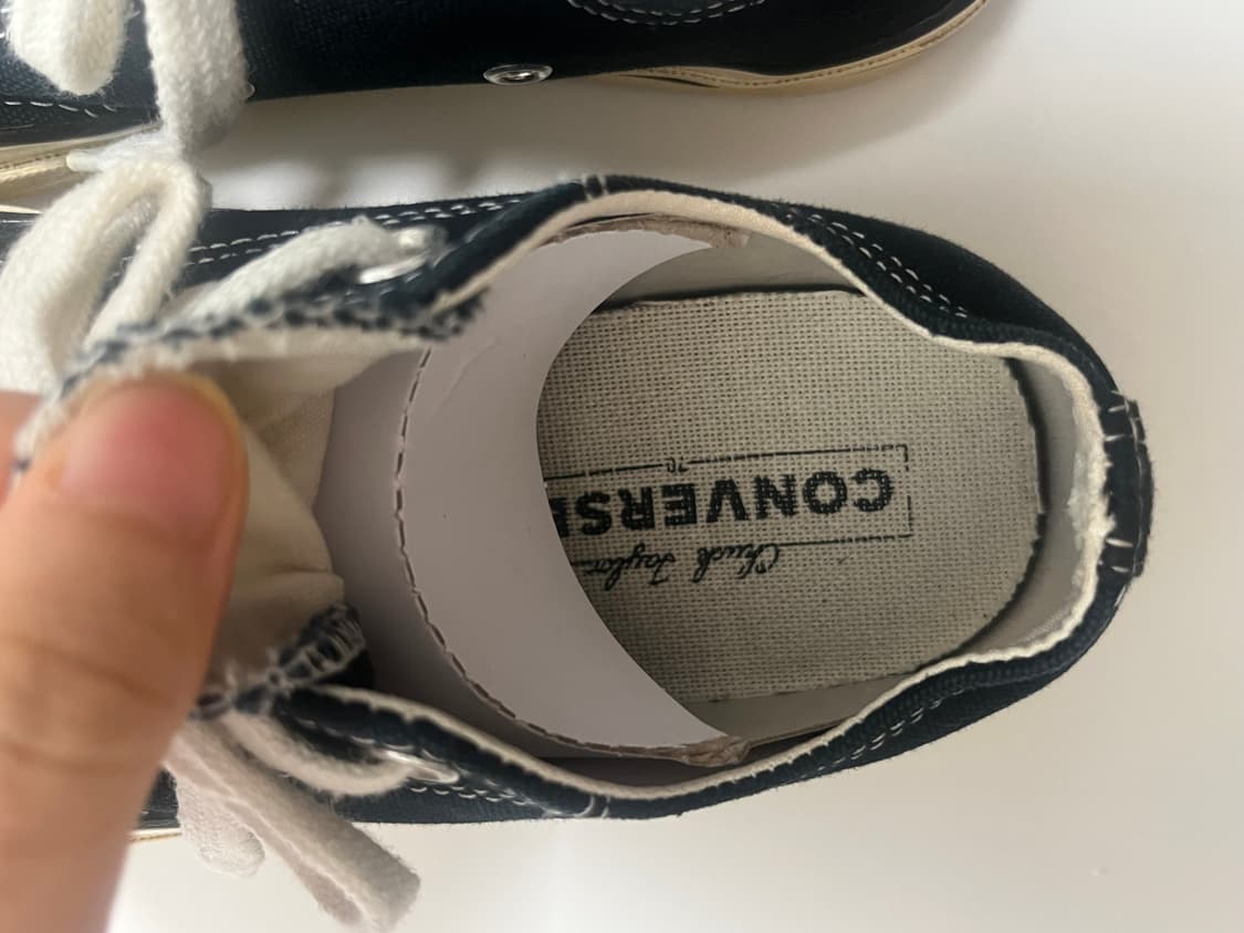 컨버스 척테일러 블랙 (세탁완료) 235 상품이미지2