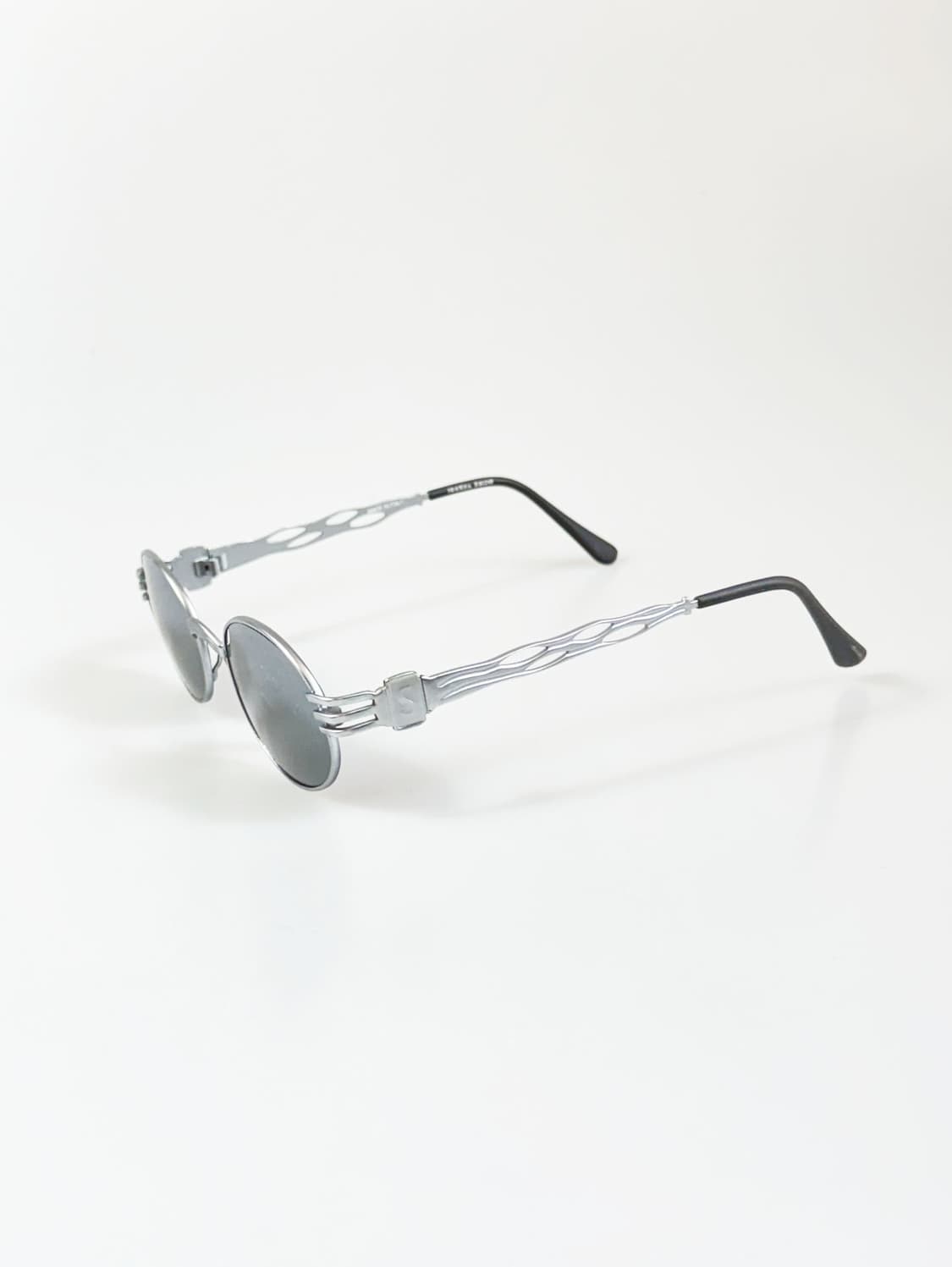 90s JOANNA 실버 슬림 오벌 프레임 빈티지 선글라스 상품이미지3