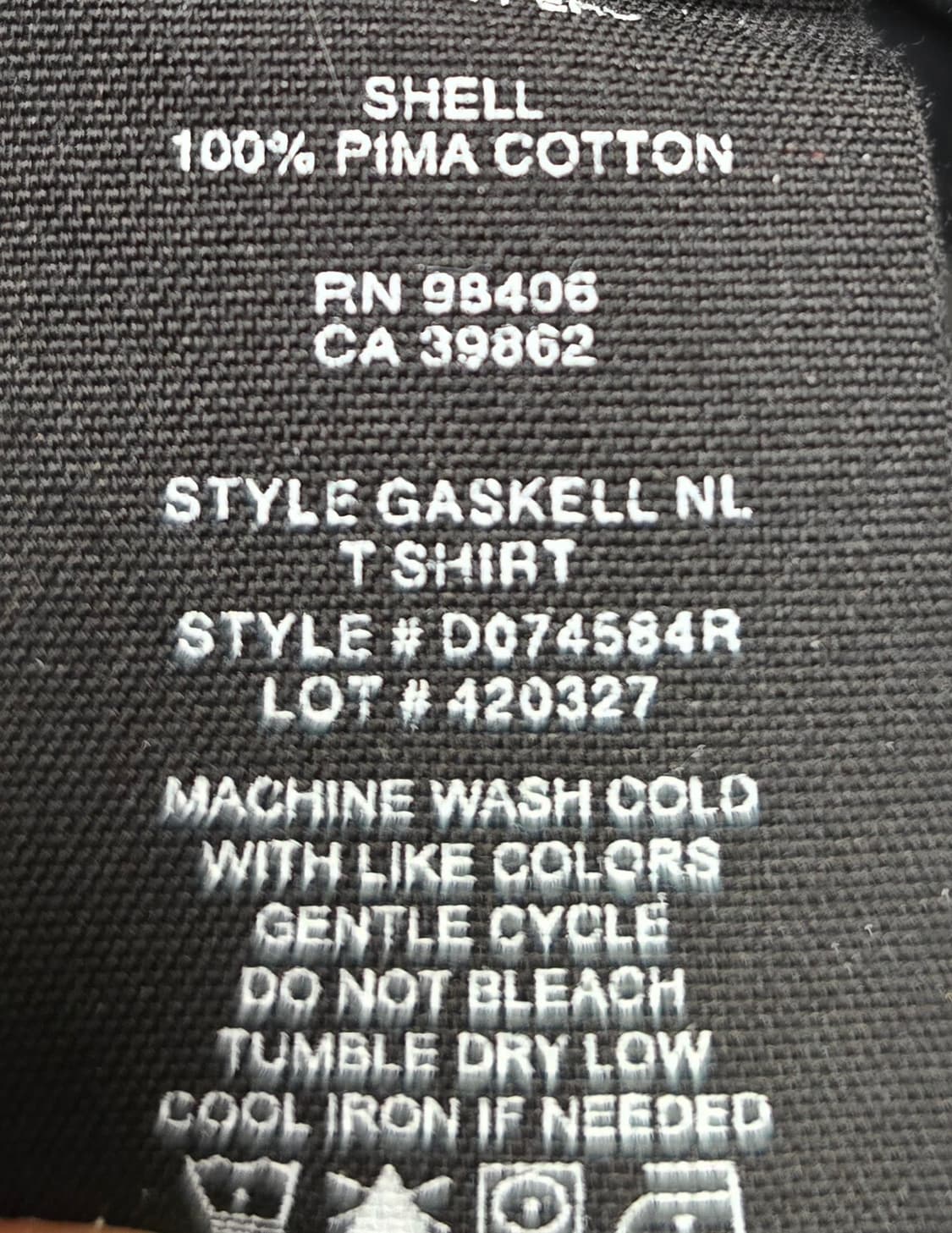 (미사용) 띠어리 가스켈 NL 피마코튼 긴팔티 (M) 상품이미지3