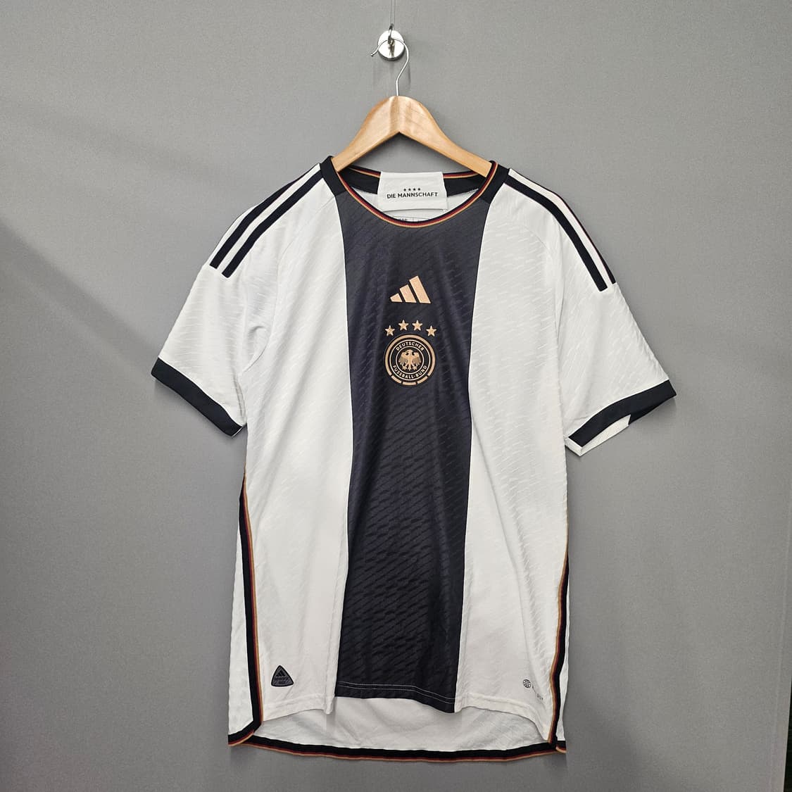 아디다스 독일 2022 홈 어센틱 저지 화이트 상품이미지1