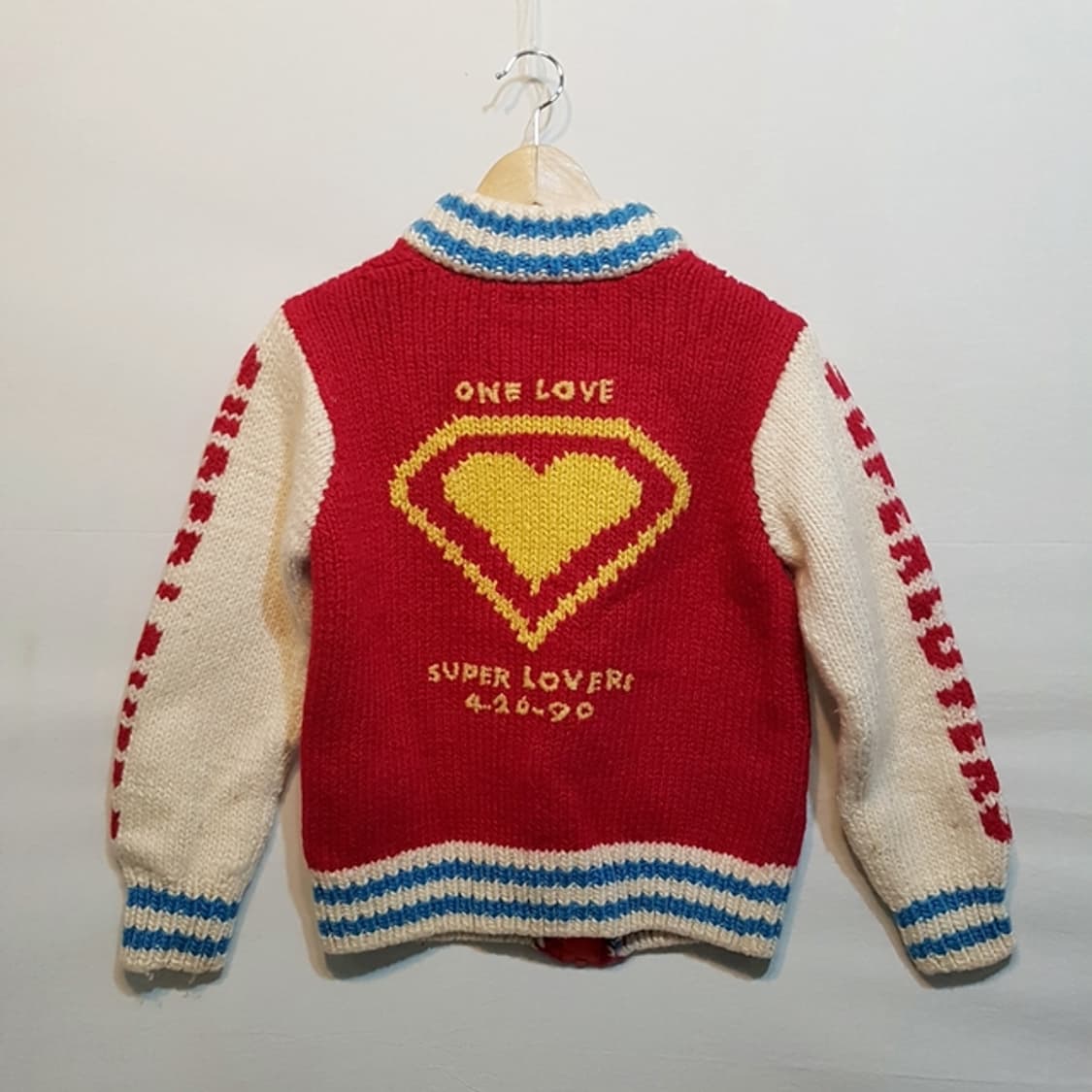 SUPER LOVER 니트 자켓 상품이미지4