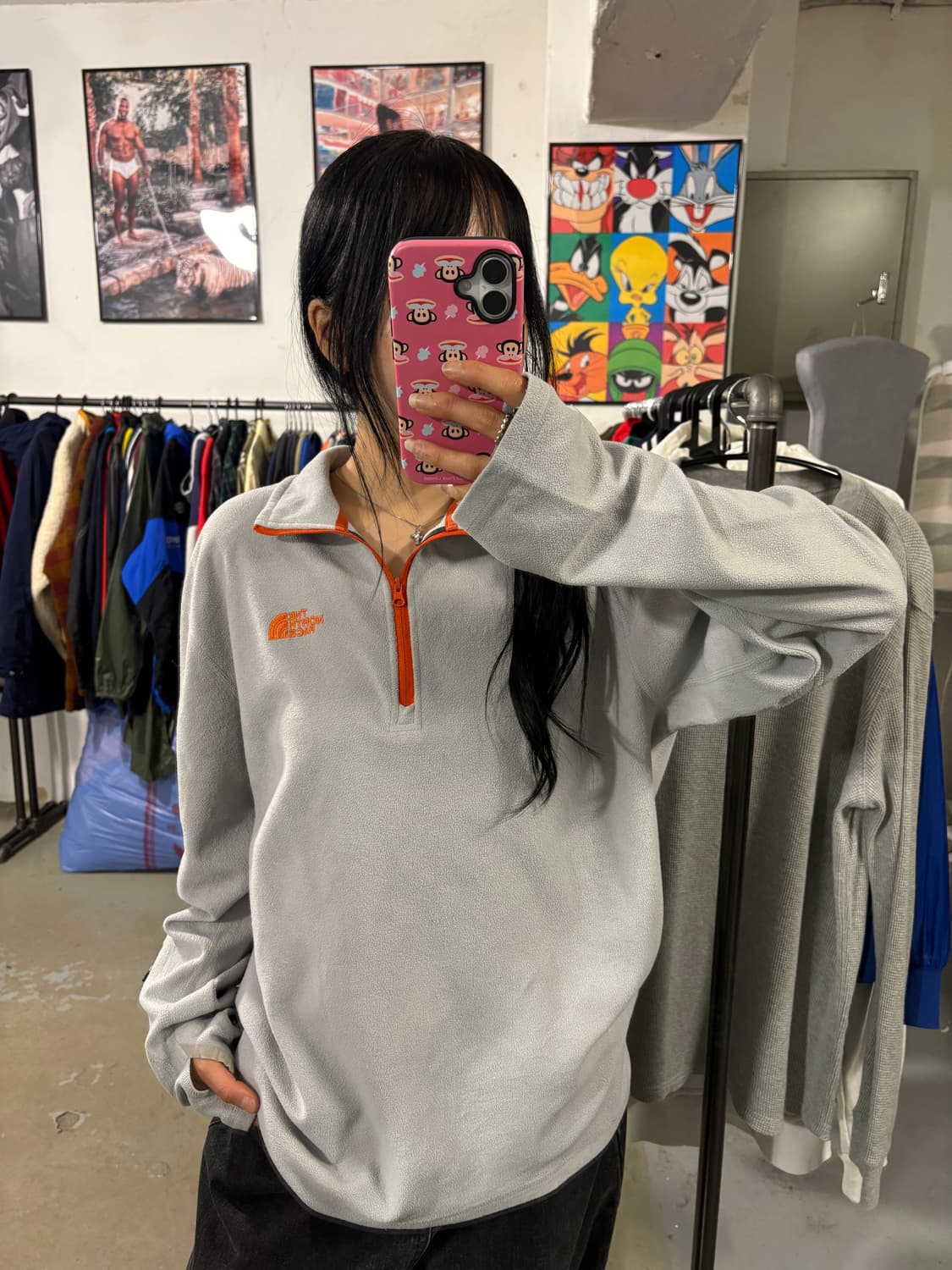 노스페이스 반집업 상품이미지1