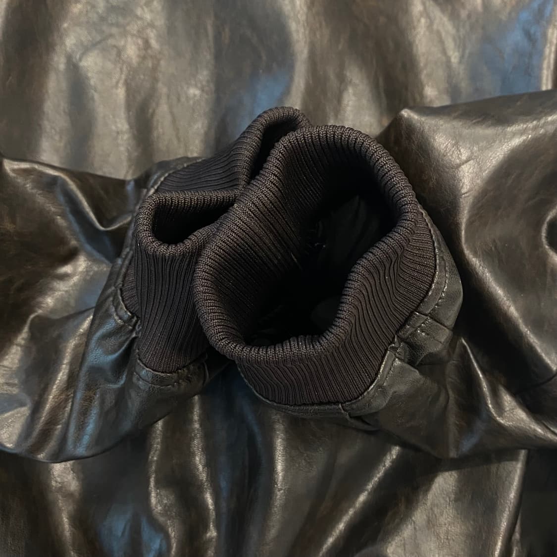 젠틀커버 A-2 레더 자켓 브라운 L 상품이미지6